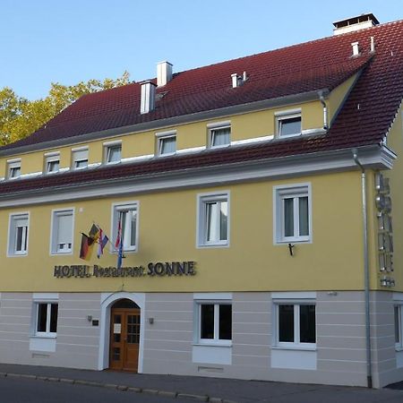 Hotel Sonne Weingarten (Wuerttemberg) Exterior foto