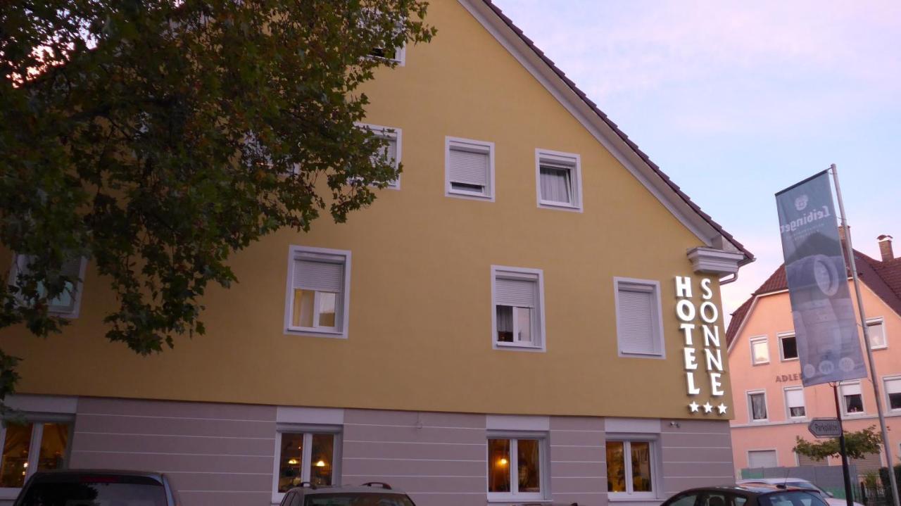 Hotel Sonne Weingarten (Wuerttemberg) Exterior foto